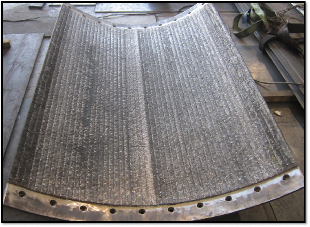 Wear Plates Overlay Pipe Pulverizing Rolls Hardface Technologies