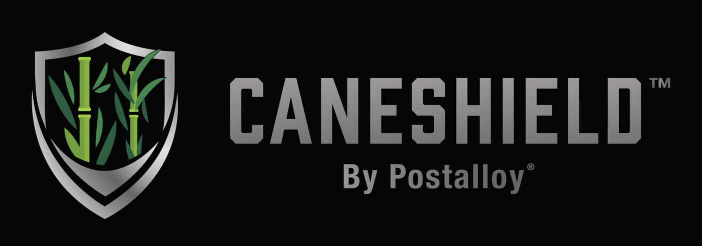 Cane Shield H by Postalloy Black Background